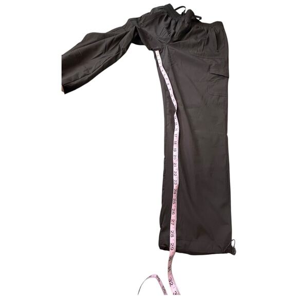 NWOT Women's Brown Polar Fleece-Lined  5 Pocket Cargo Pull-On Pants Size Large - Picture 6 of 7